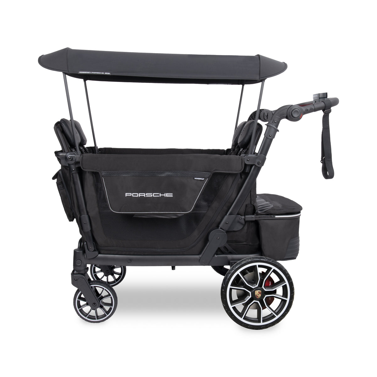 WonderFold x Porsche L4 E-Assist   4-osobowy Baby Wagon z elektrycznym wspomaganiem